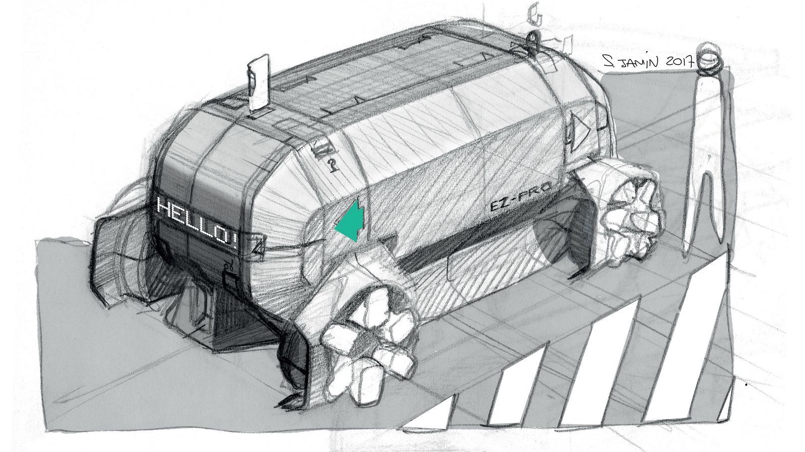 Renault EZ-Pro Concept, 2018