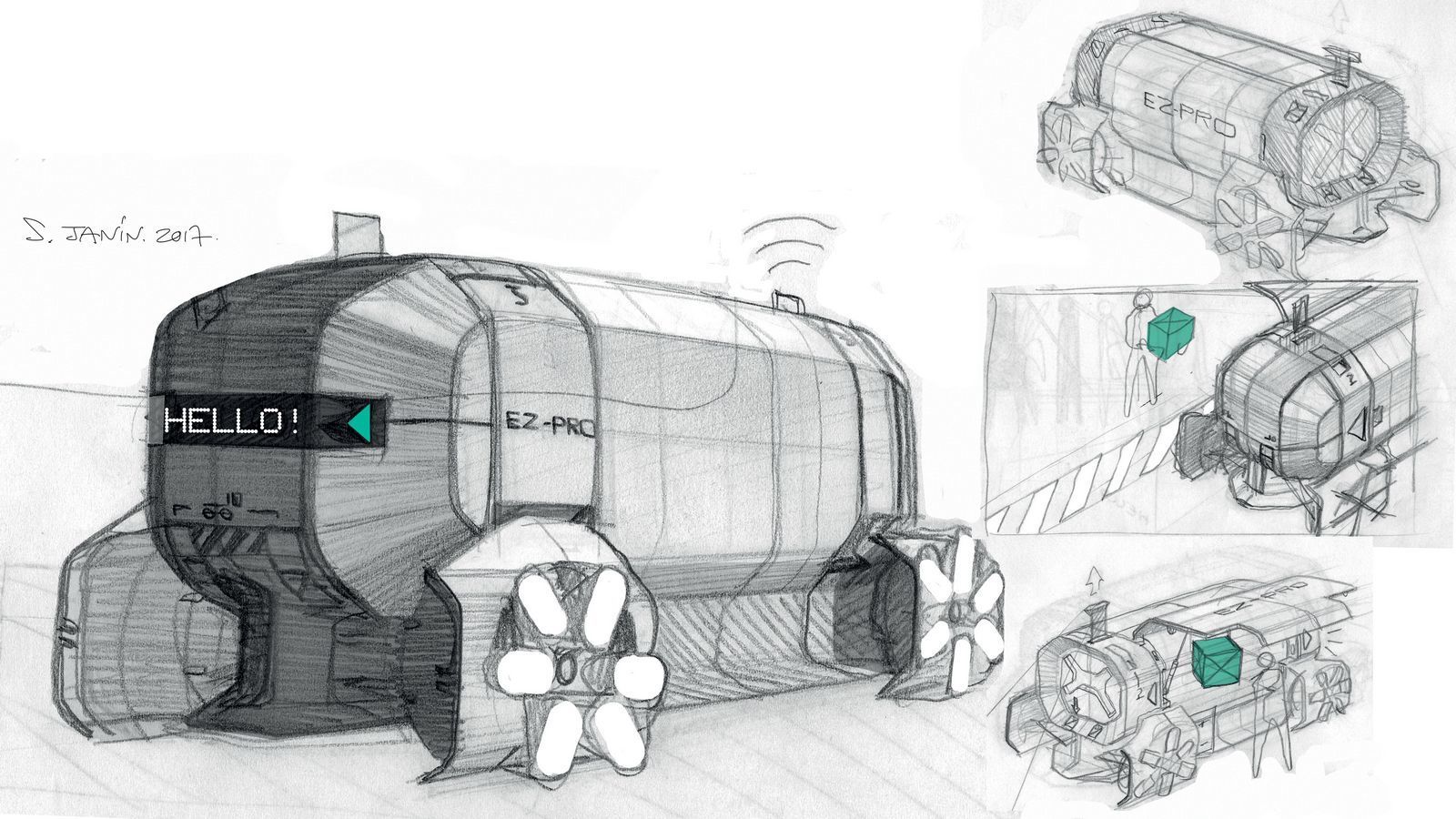 Renault EZ-Pro Concept, 2018