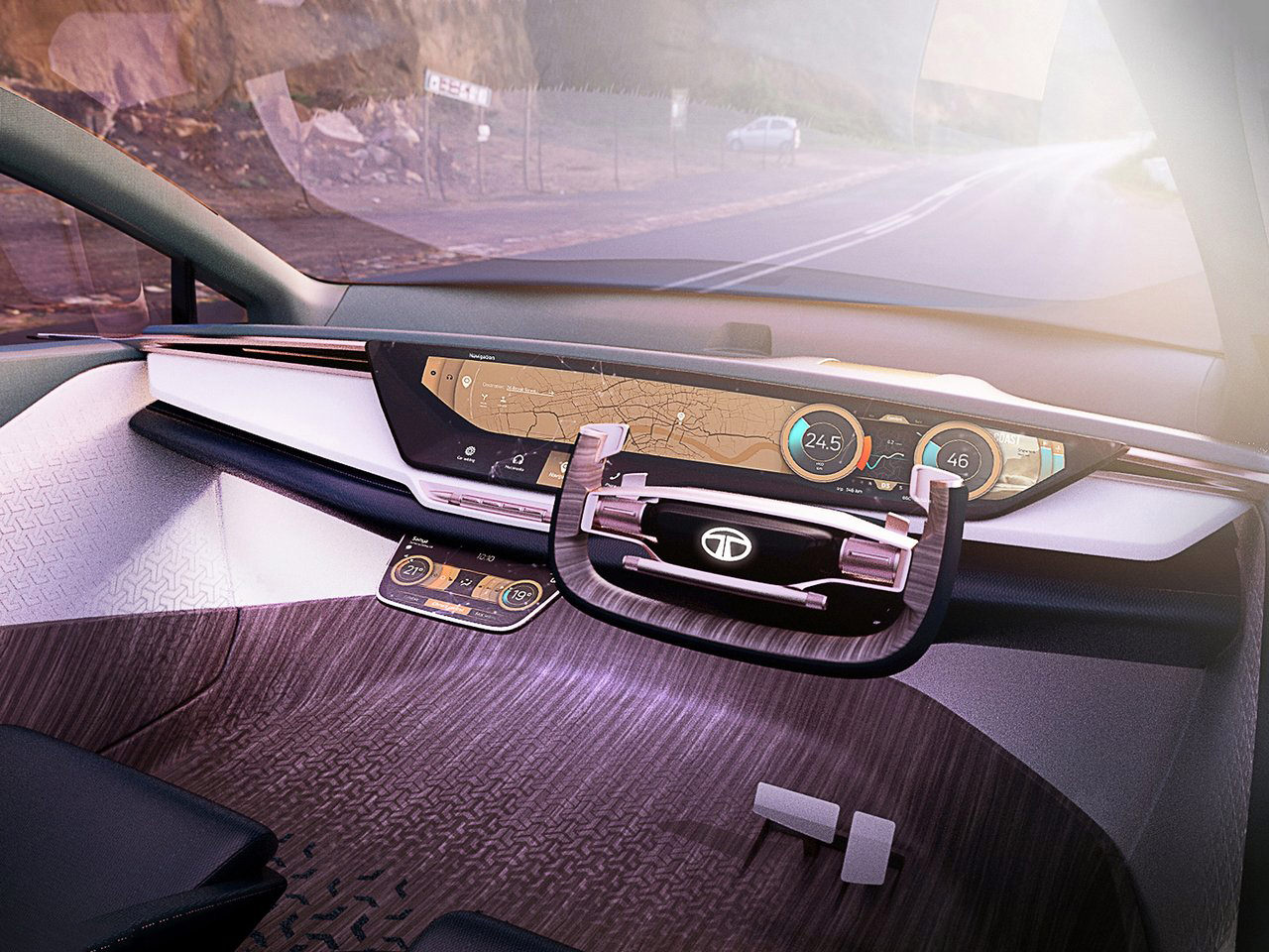 Tata 45X Concept, 2018 - Interior