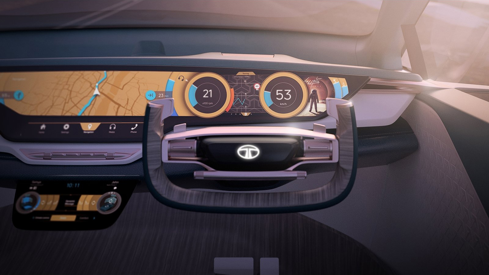 Tata 45X Concept, 2018 - Interior