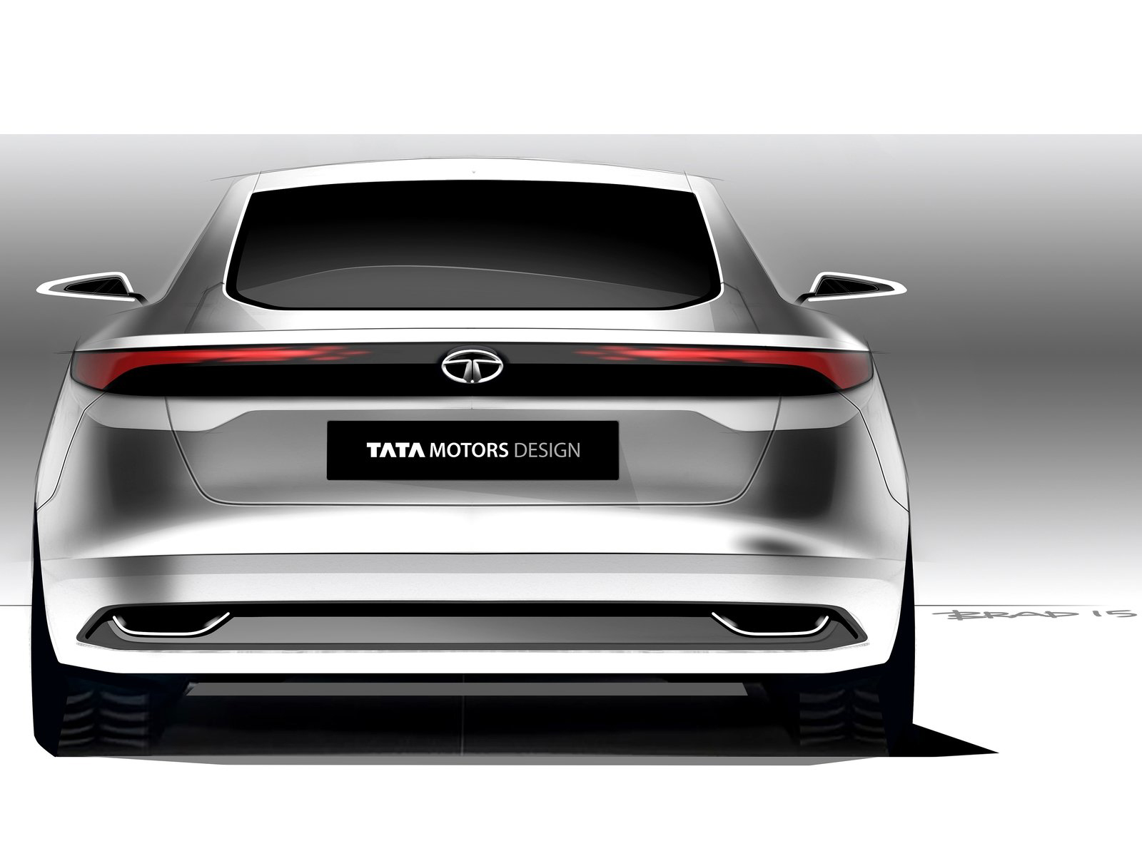 Tata EVision Concept, 2018 - Design Sketch