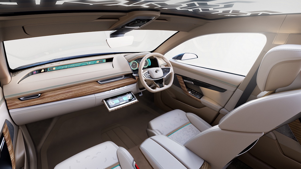 Tata EVision Concept, 2018 - Interior