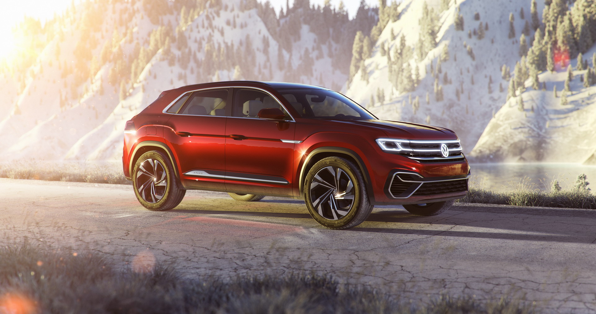 Volkswagen Atlas Cross Sport Concept, 2018