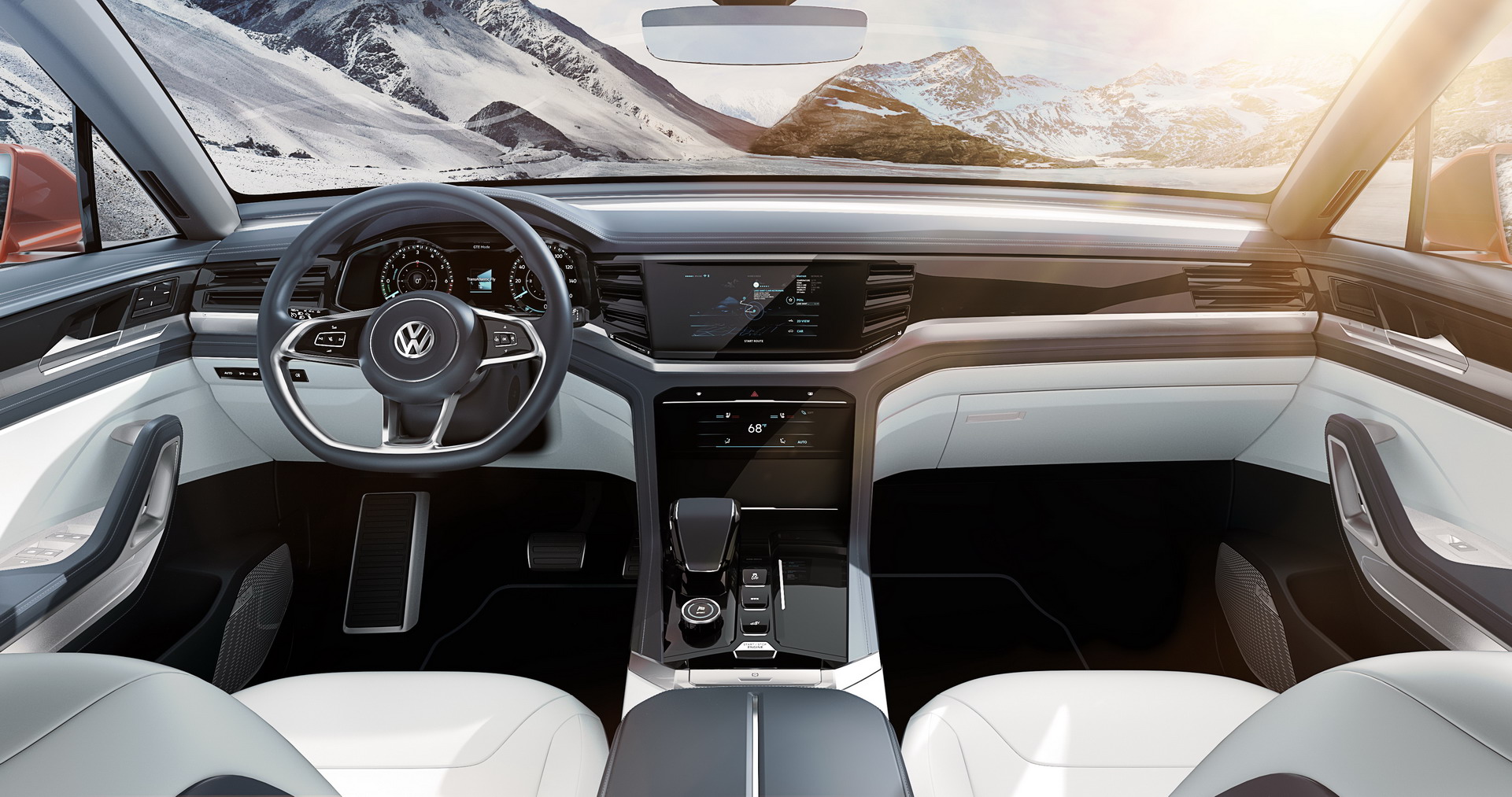 Volkswagen Atlas Cross Sport Concept, 2018 - Interior