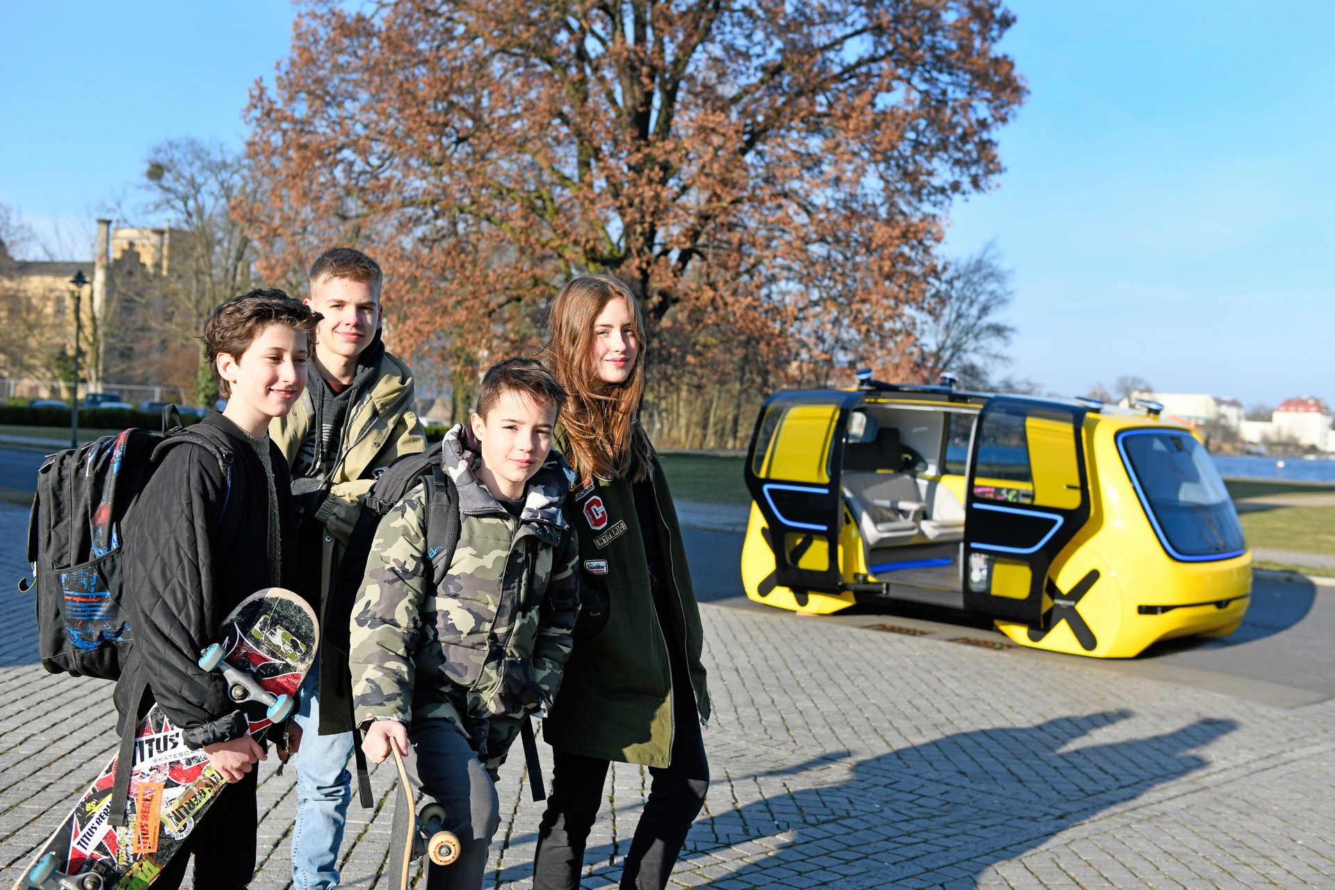 Volkswagen Group Sedric School Bus Concept, 2018