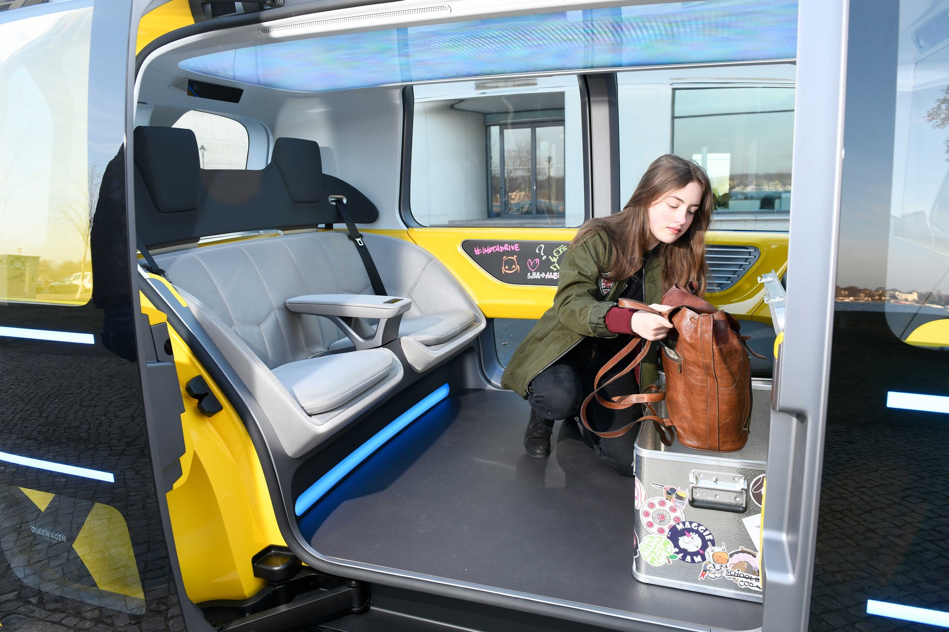 Volkswagen Group Sedric School Bus Concept, 2018