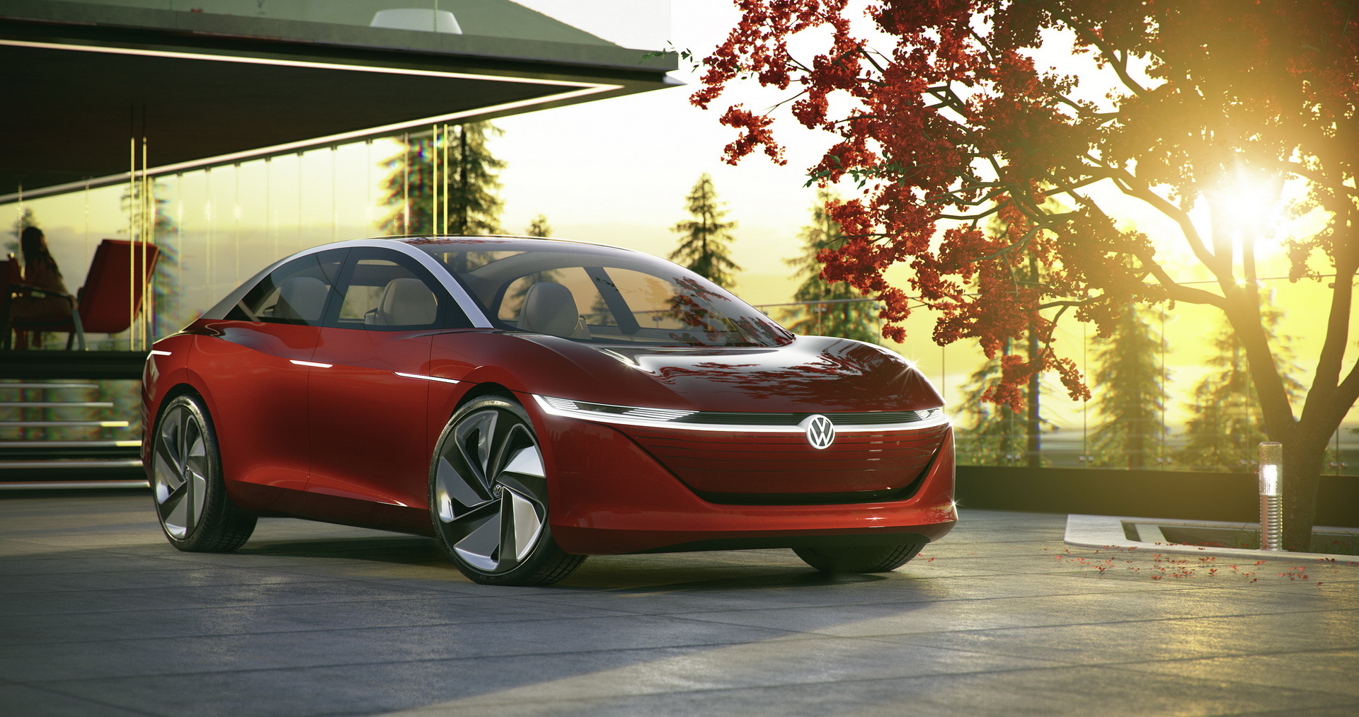 Volkswagen I.D. Vizzion Concept, 2018