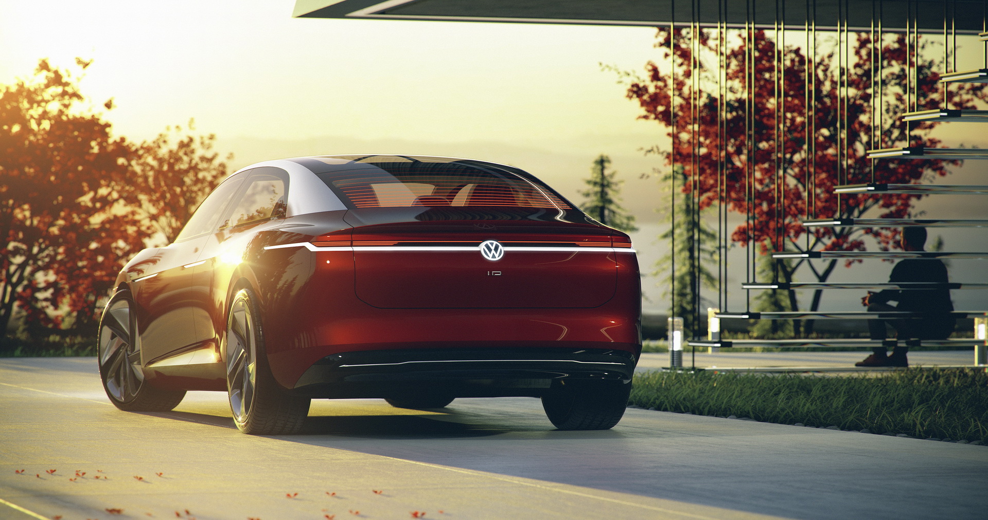 Volkswagen I.D. Vizzion Concept, 2018