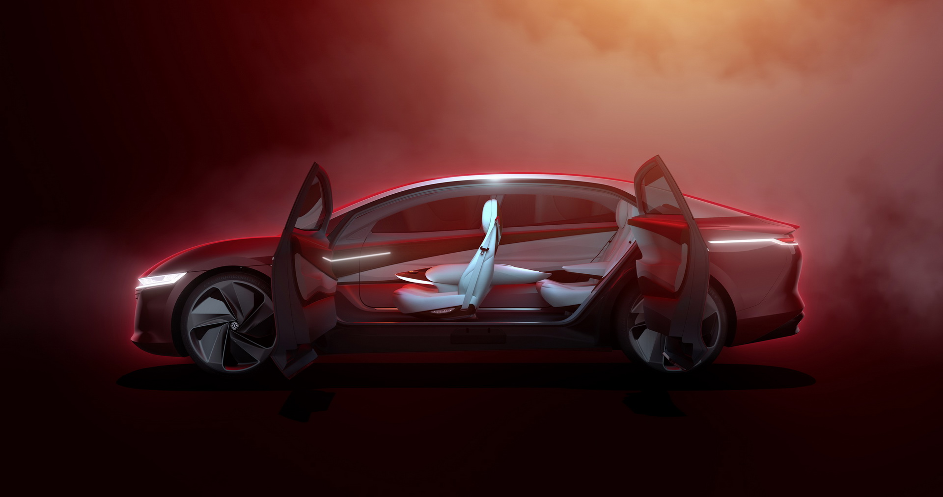 Volkswagen I.D. Vizzion Concept, 2018