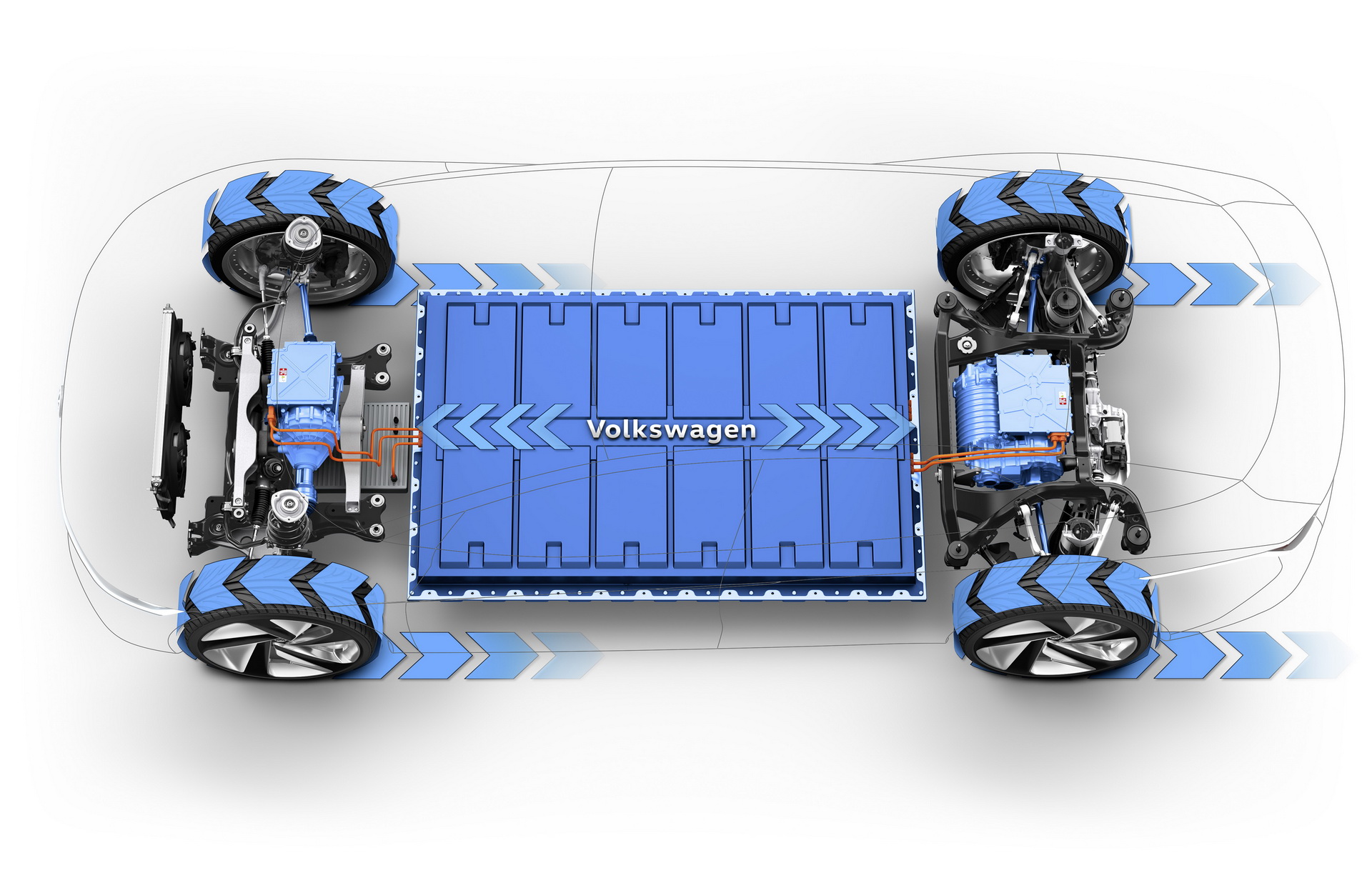 Volkswagen I.D. Vizzion Concept, 2018