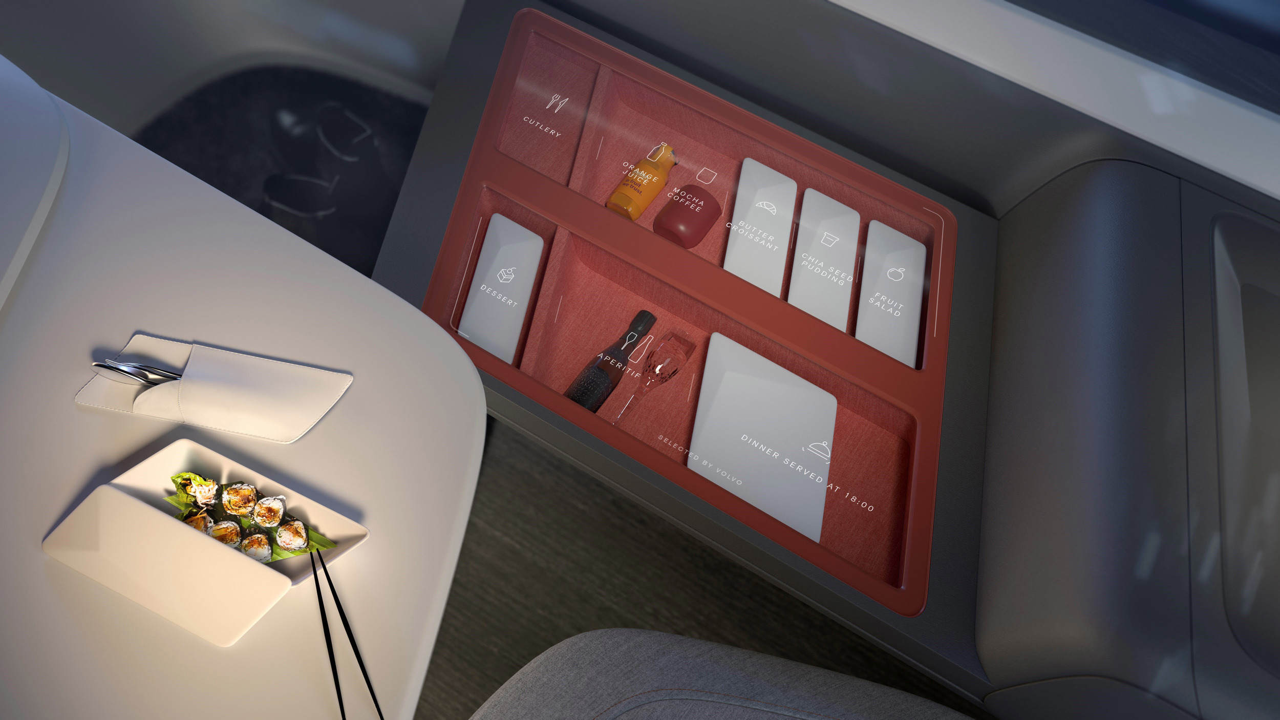 Volvo 360c Concept, 2018 - Interior