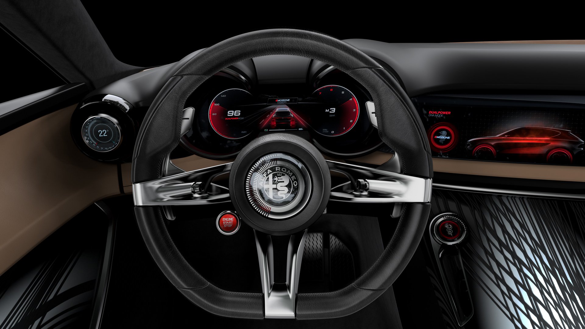 Alfa Romeo Tonale Concept, 2019 - Interior