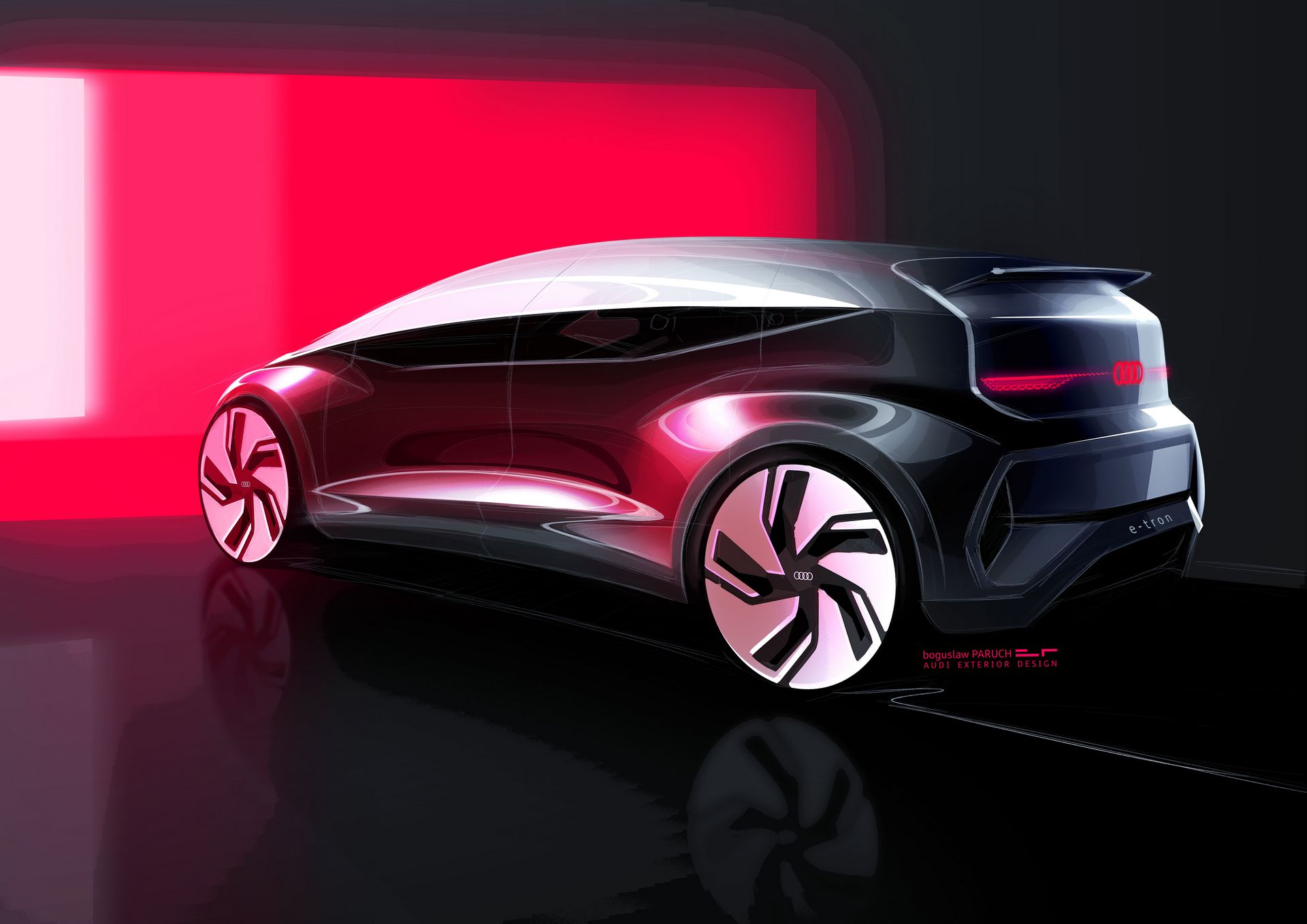 Audi AI:ME Concept, 2019 - Design Sketch