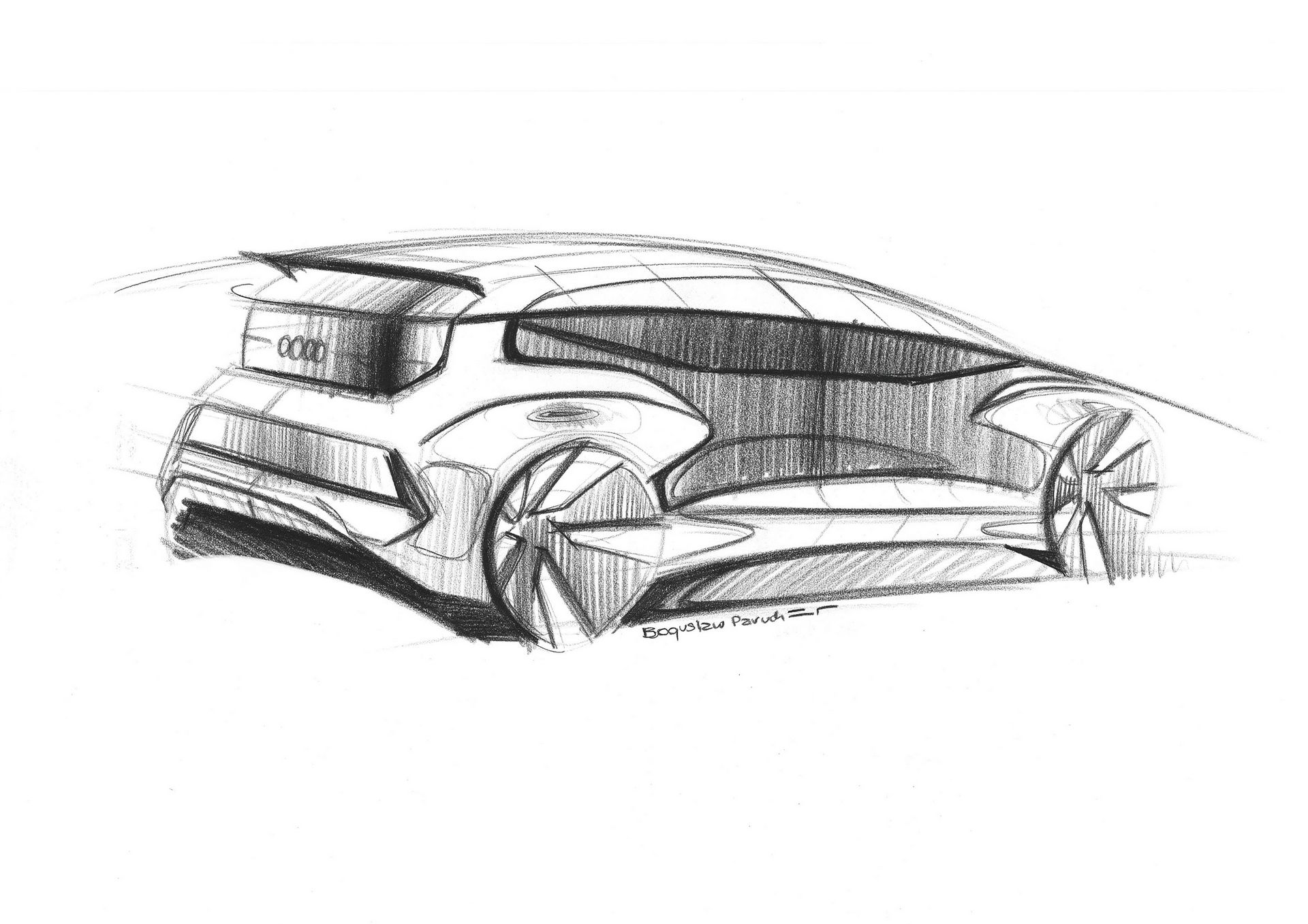 Audi AI:ME Concept, 2019 - Design Sketch