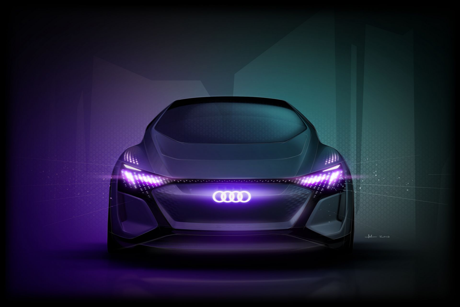 Audi AI:ME Concept, 2019 - Design Sketch