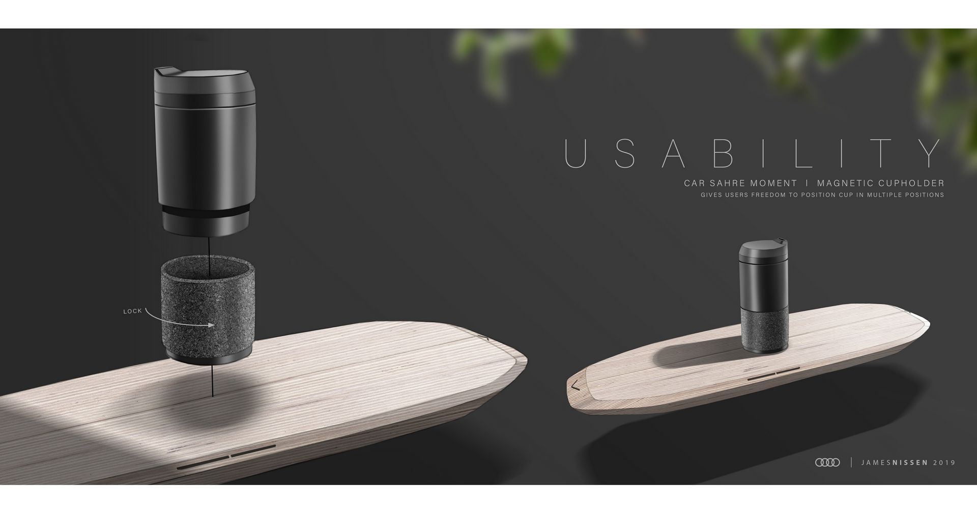 Audi AI:ME Concept, 2019 - Design Sketch - Interior