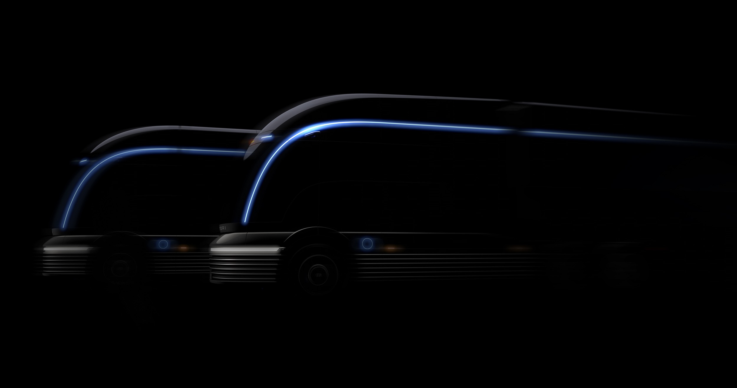 Hyundai HDC-6 Neptune Hydrogen Semi-Truck Concept, 2019 - Teaser