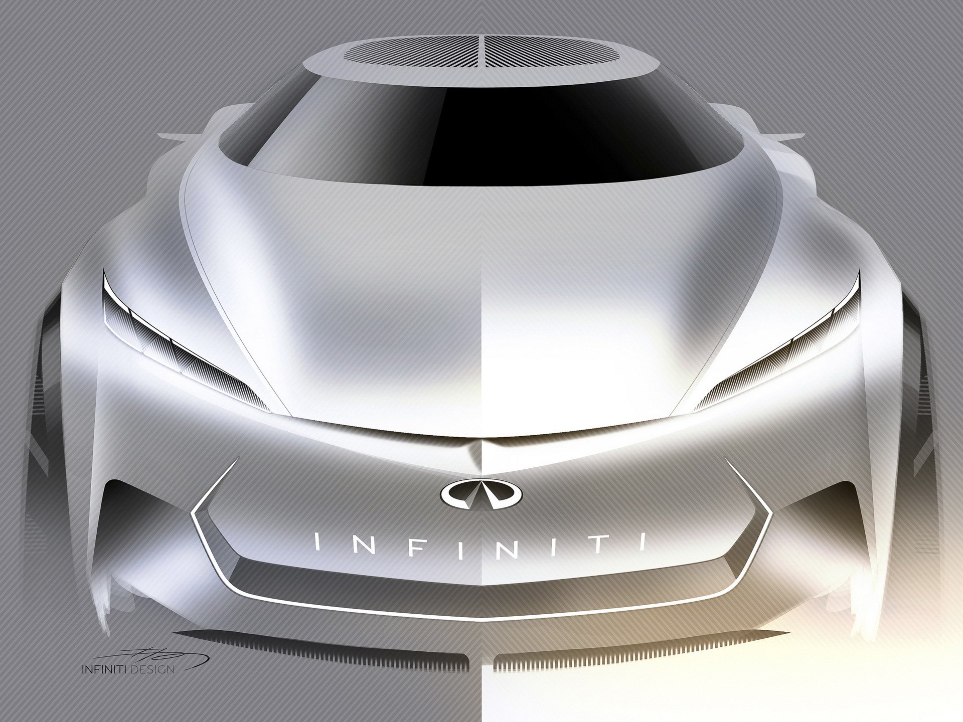 Infiniti QX Inspiration Concept, 2019 - Design Sketch