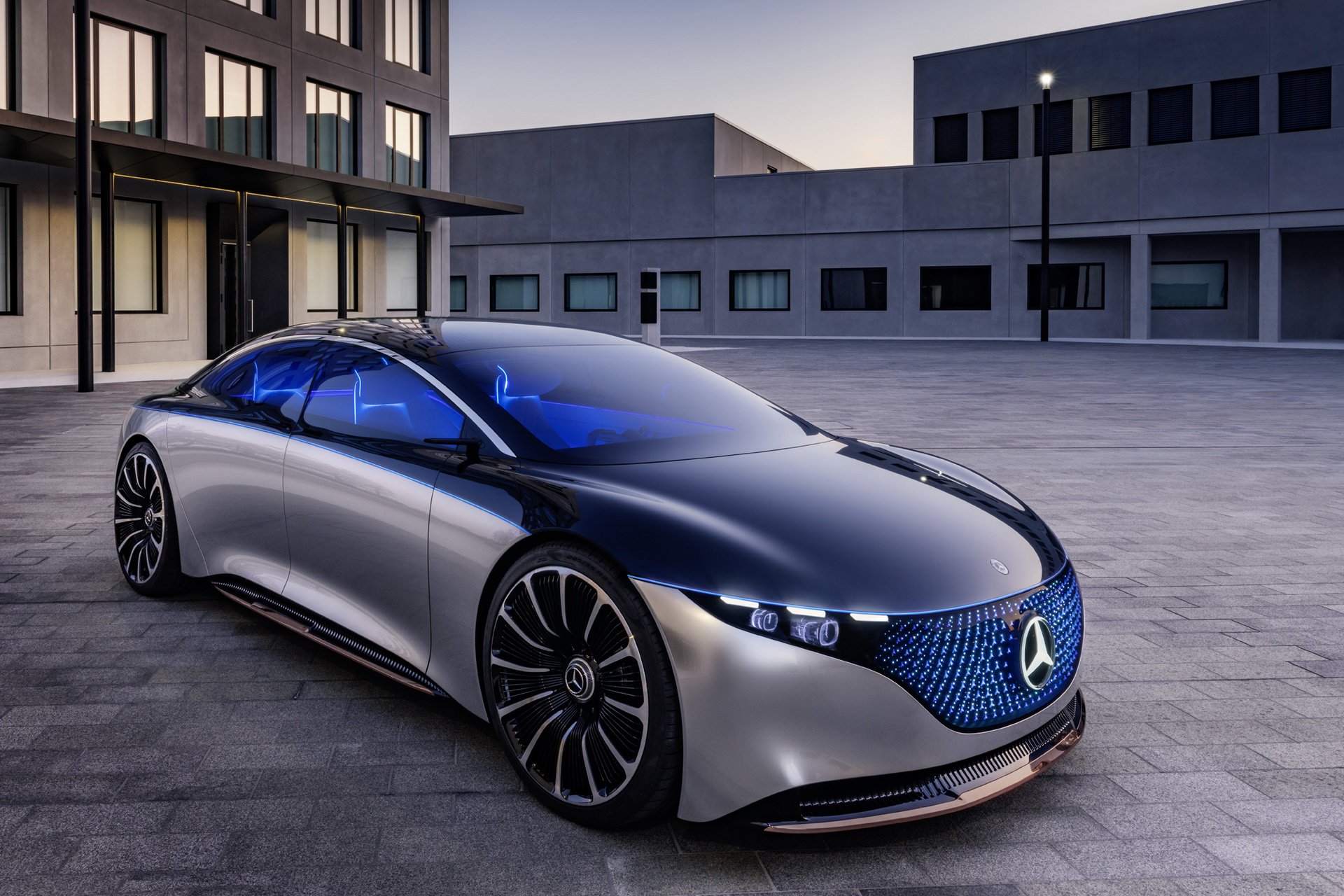 Mercedes-Benz Vision EQS Concept, 2019