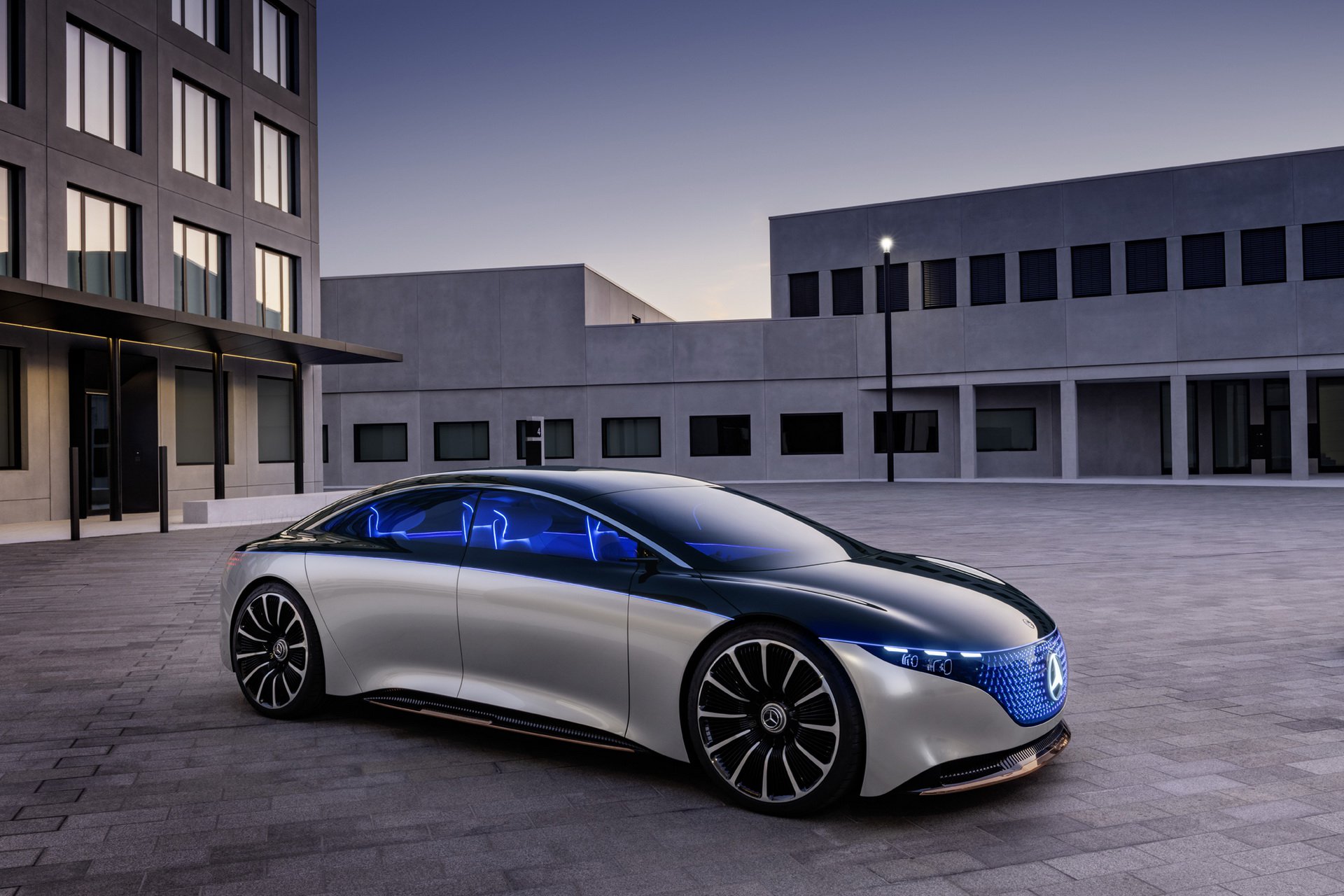 Мерседес 2019 Vision EQS Salon