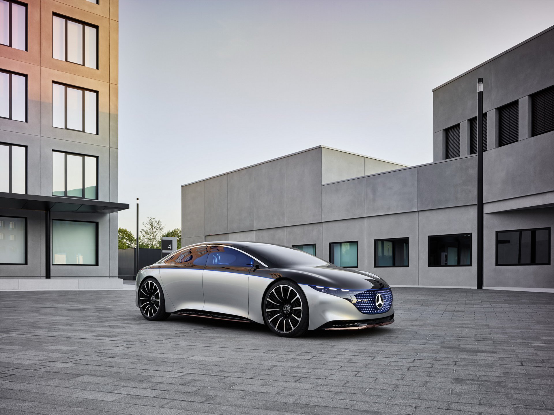 Mercedes-Benz Vision EQS Concept, 2019