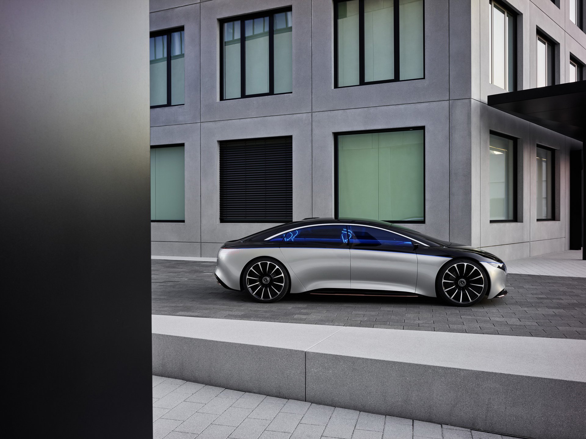 Mercedes-Benz Vision EQS Concept, 2019