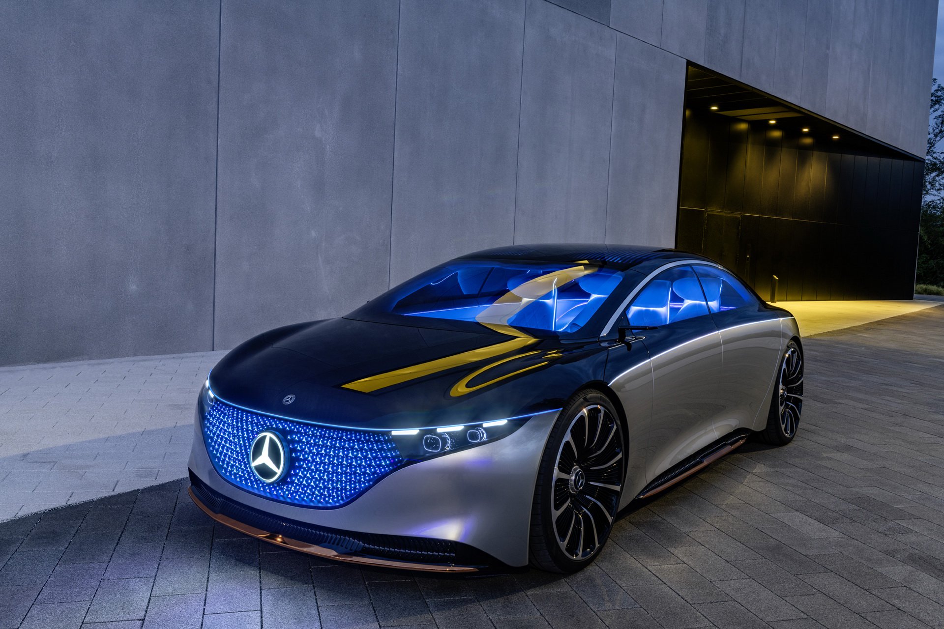 Mercedes-Benz Vision EQS Concept, 2019