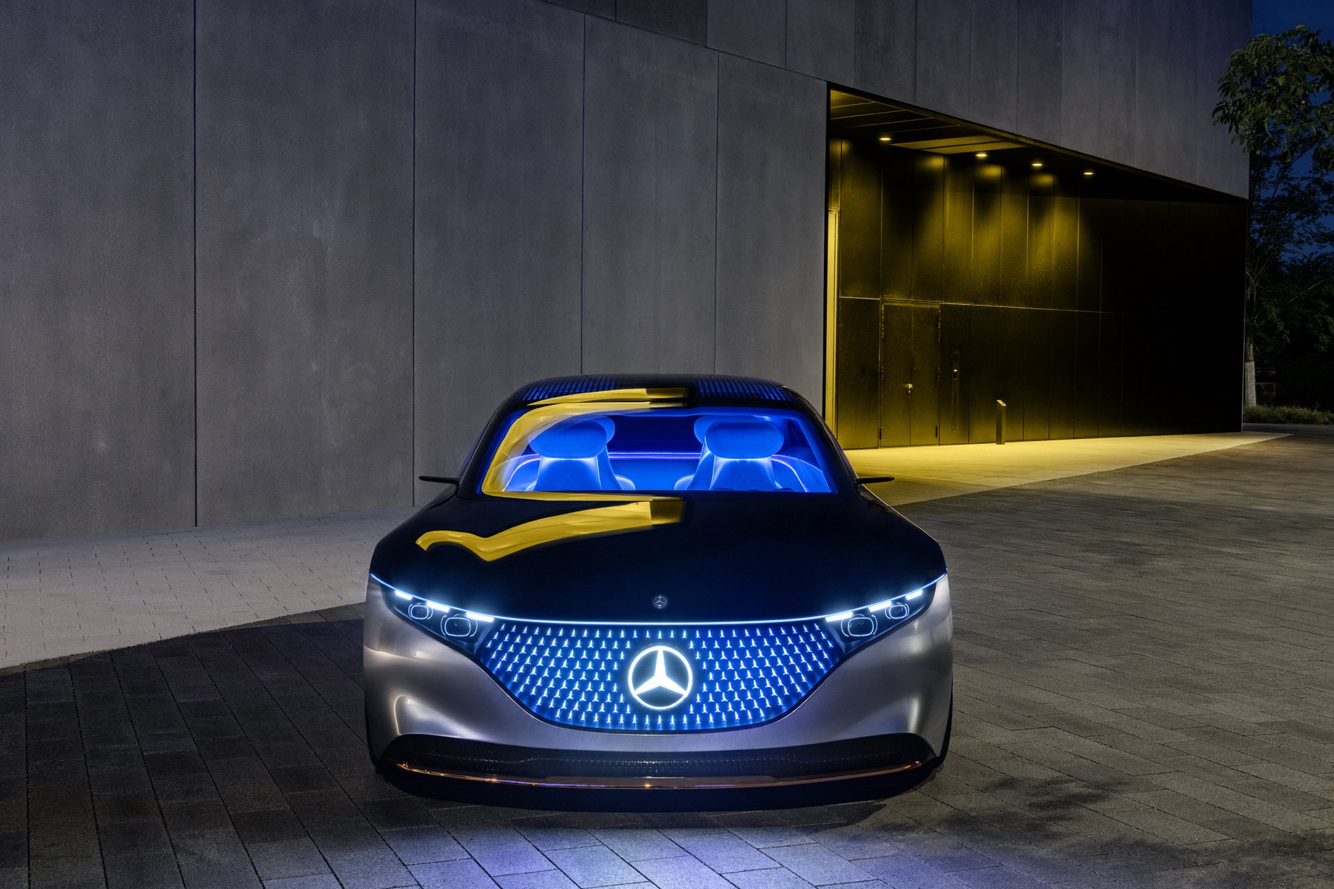 Mercedes-Benz Vision EQS Concept, 2019