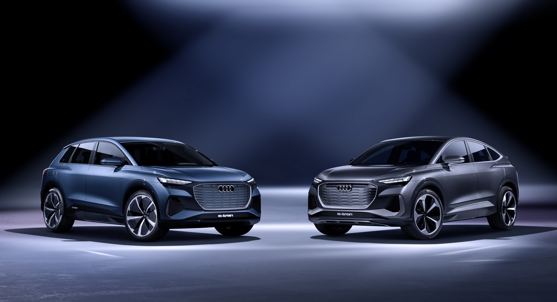 2019 Audi Q4 e-tron and 2020 Audi Q4 Sportback e-tron