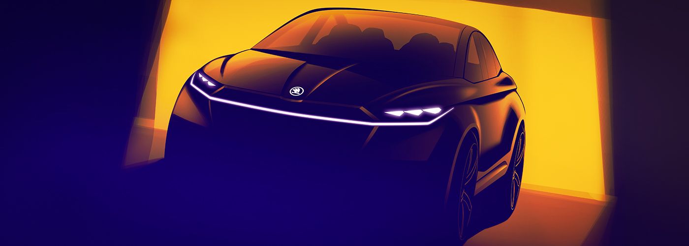 Skoda Vision iV Concept, 2019 - Teaser