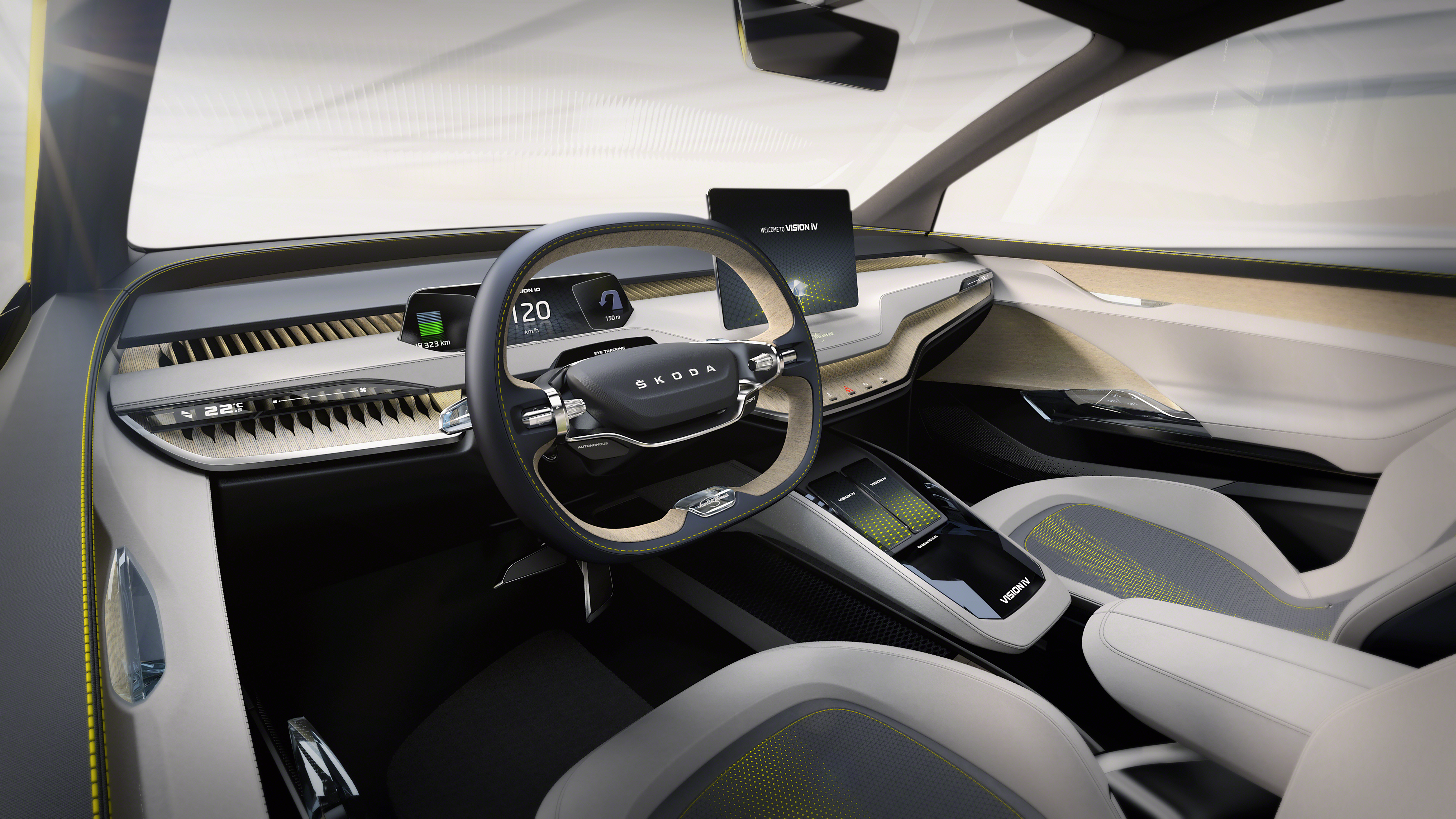 Skoda Vision iV Concept, 2019 - Interior