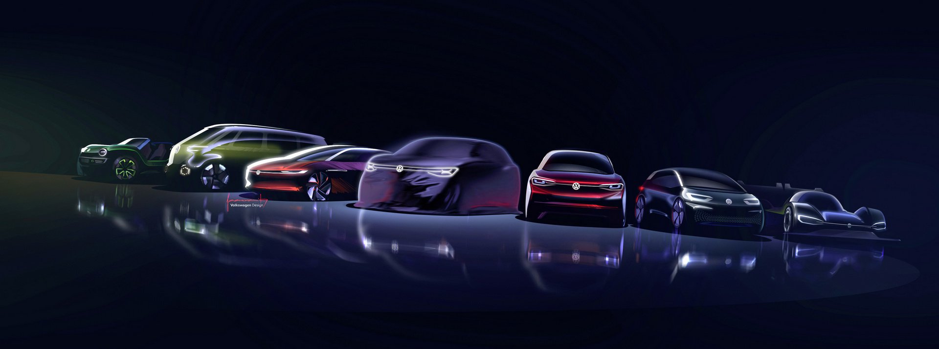 Volkswagen ID. Roomzz Concept, 2019