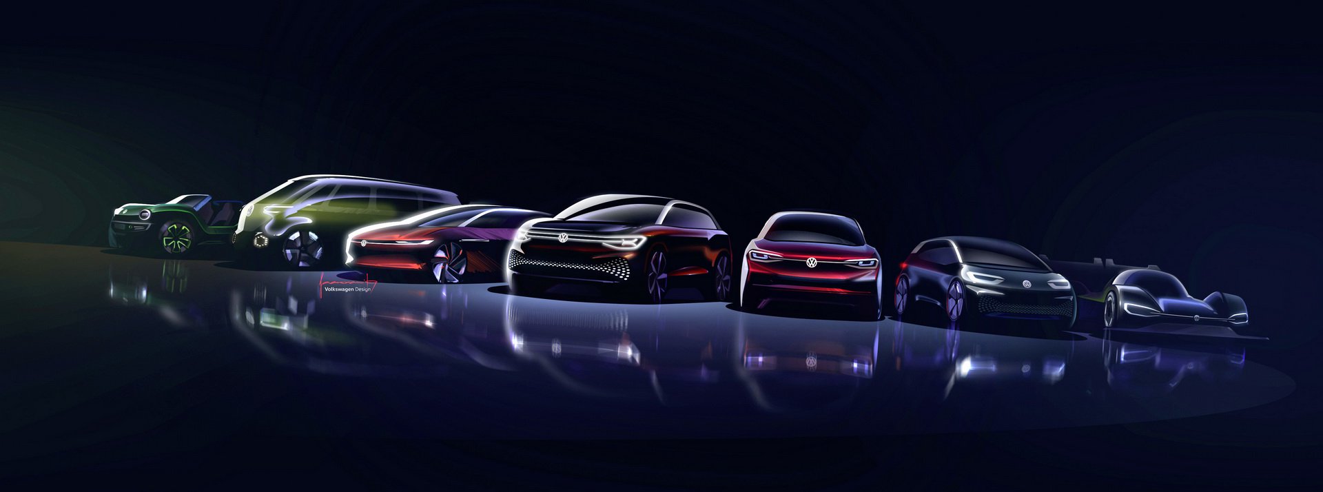 Volkswagen ID. Roomzz Concept, 2019