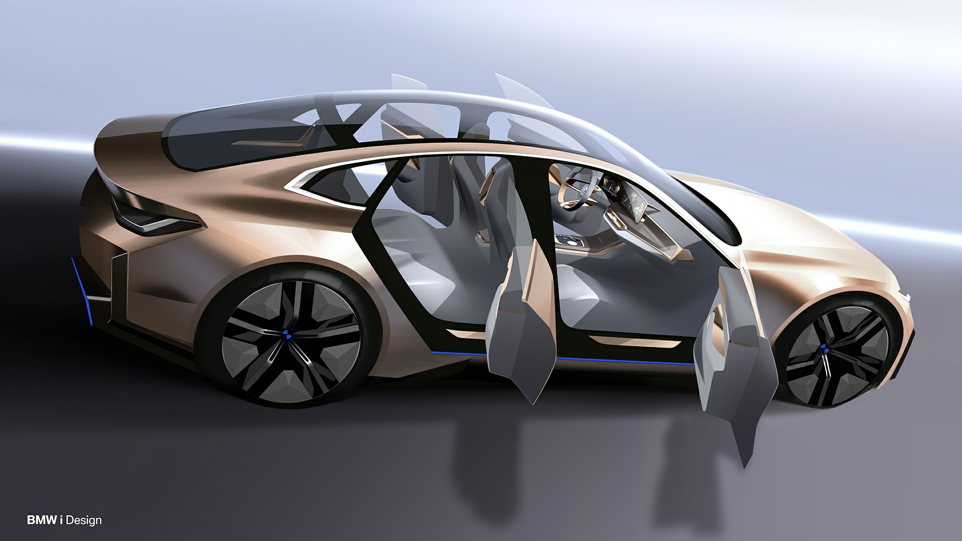 BMW Concept i4, 2020 - Design Sketch