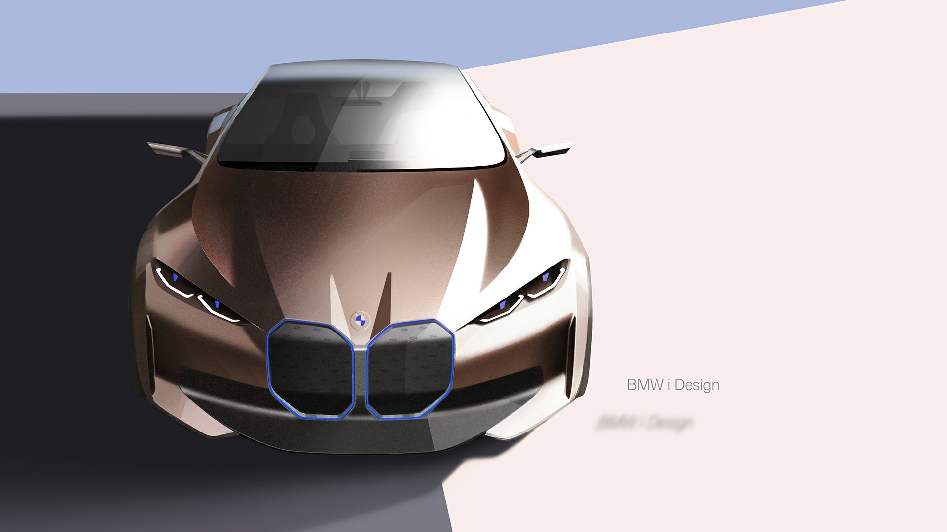 BMW Concept i4, 2020 - Design Sketch