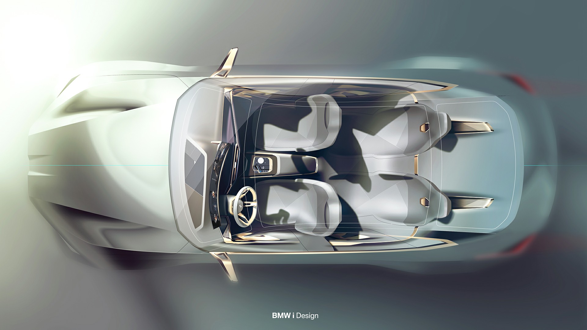BMW Concept i4, 2020 - Design Sketch