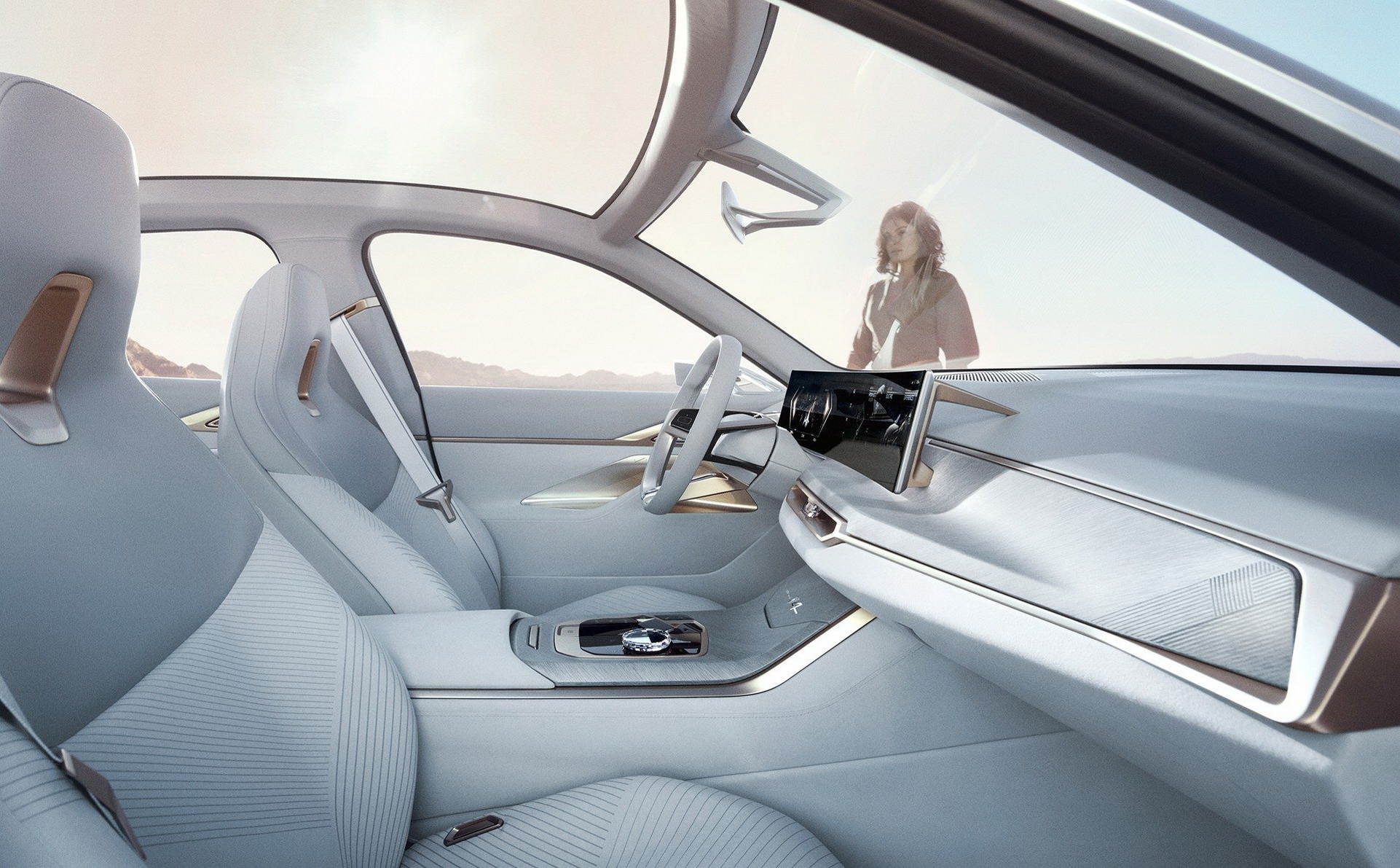 BMW Concept i4, 2020 - Interior