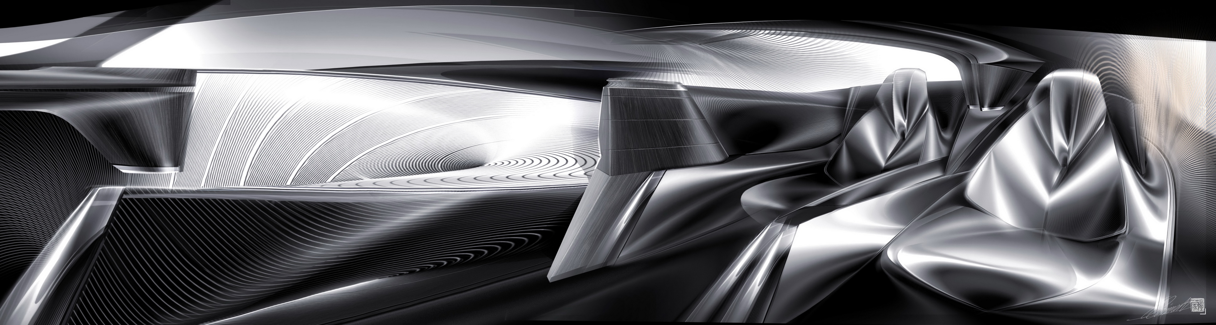 DS Aero Sport Lounge Concept, 2020 - Design Sketch