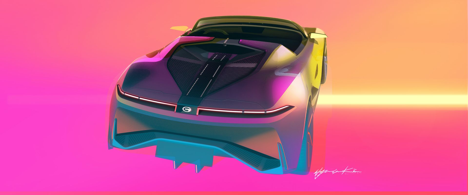 GAC ENPULSE Concept, 2020 - Design Sketch by Hyunsoo Kim