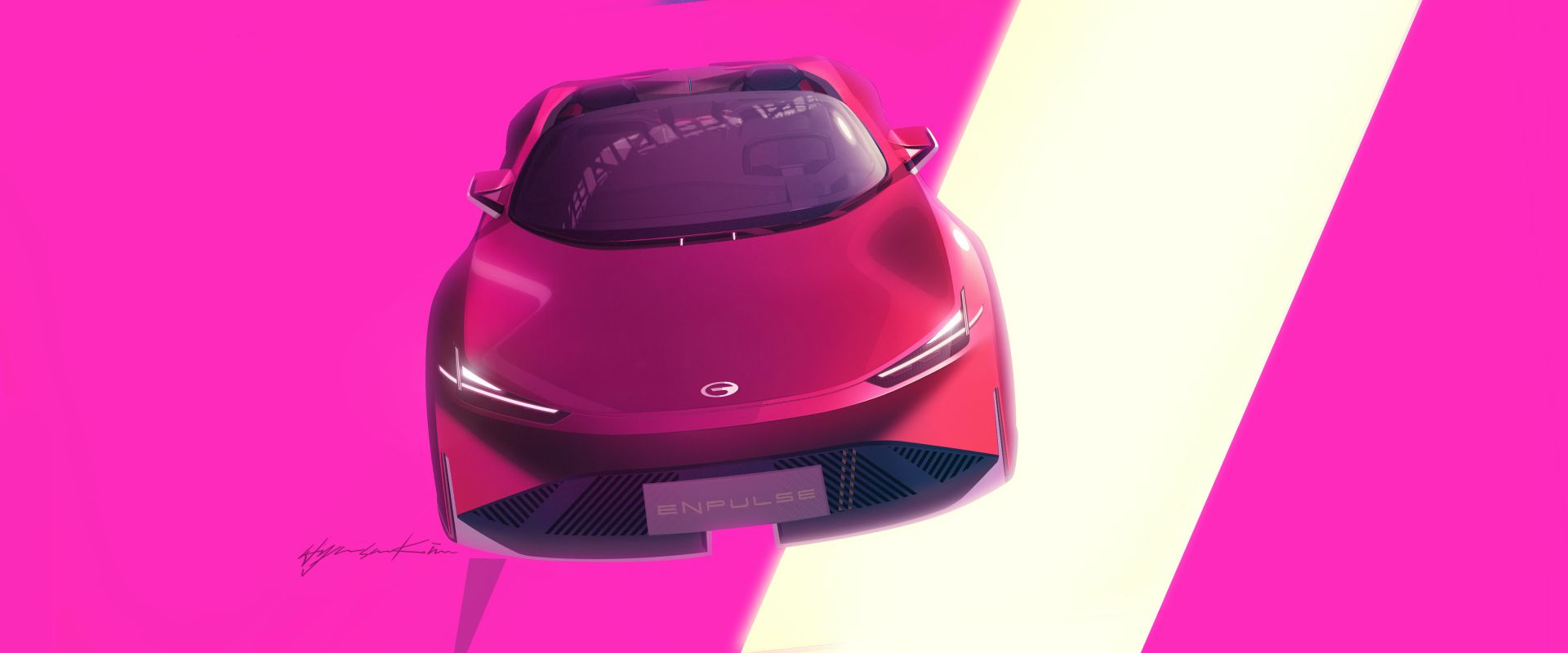 GAC ENPULSE Concept, 2020 - Design Sketch by Hyunsoo Kim