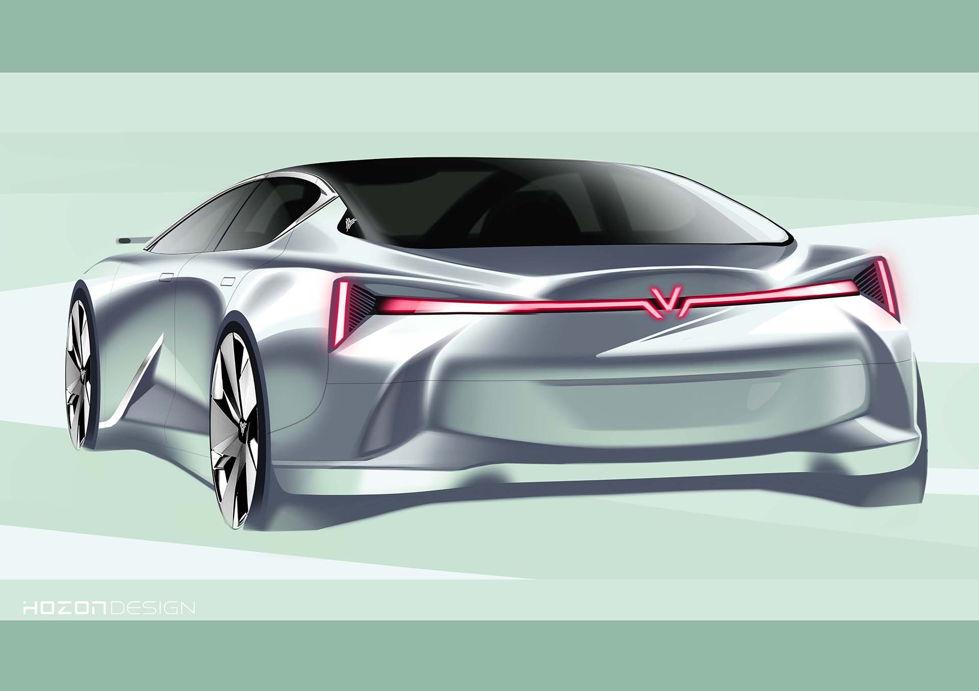 Hozon Neta Eureka 03 Concept, 2020 - Design Sketch 