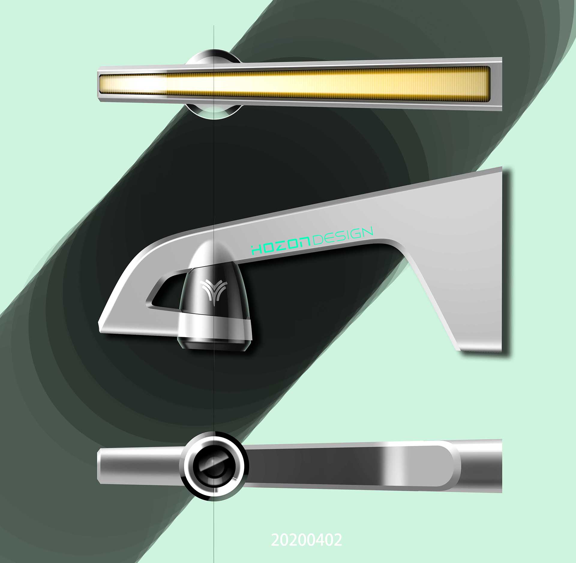 Hozon Neta Eureka 03 Concept, 2020 - Design Sketch 