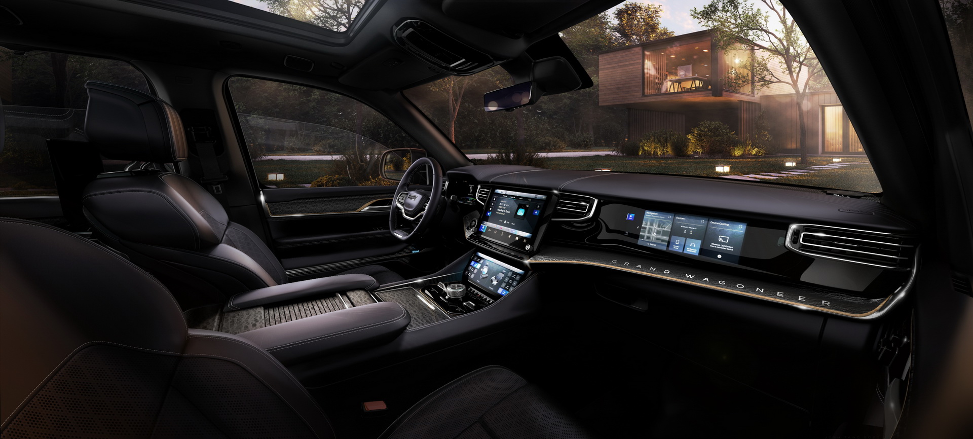 Jeep Grand Wagoneer Concept, 2020 - Interior