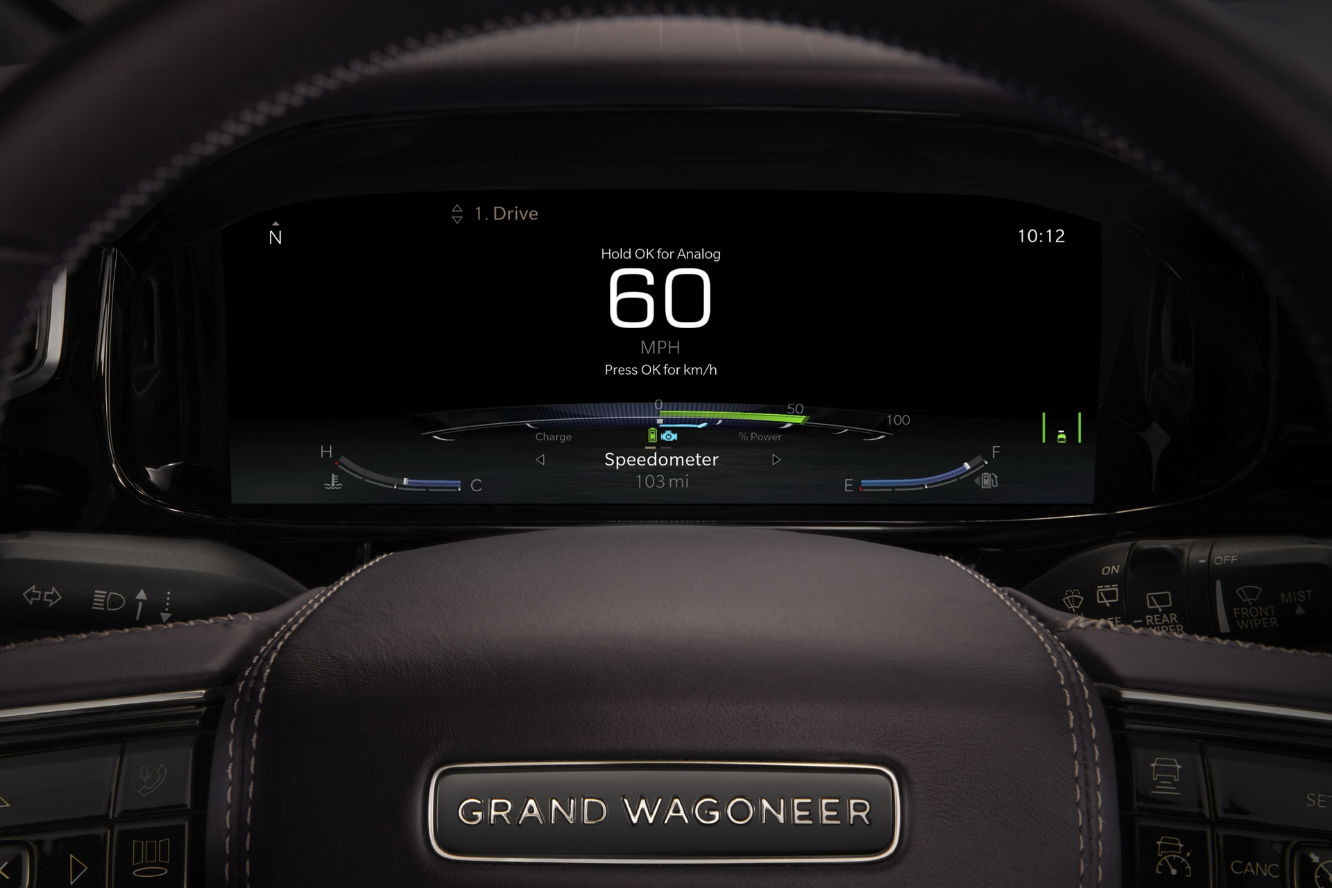 Jeep Grand Wagoneer Concept, 2020 - Interior