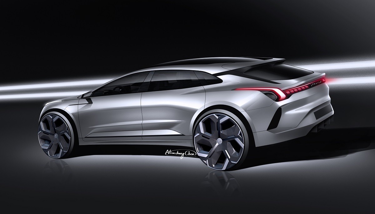 Lynk & Co Zero Concept, 2020 - Design Sketch