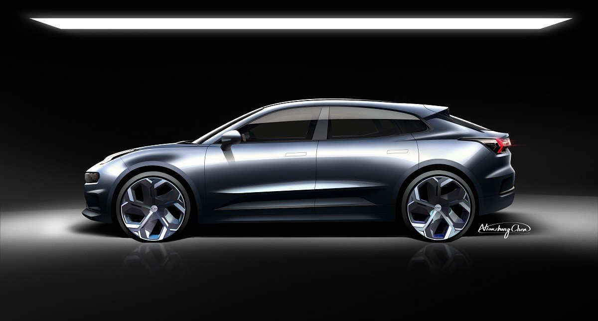 Lynk & Co Zero Concept, 2020 - Design Sketch