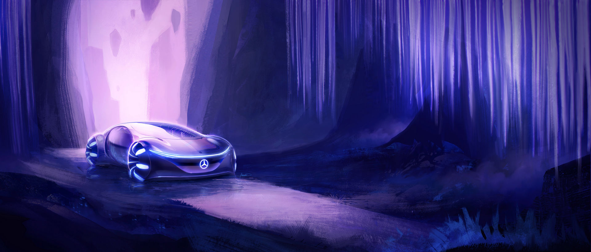 Mercedes-Benz Vision AVTR, 2020 - Design Sketch