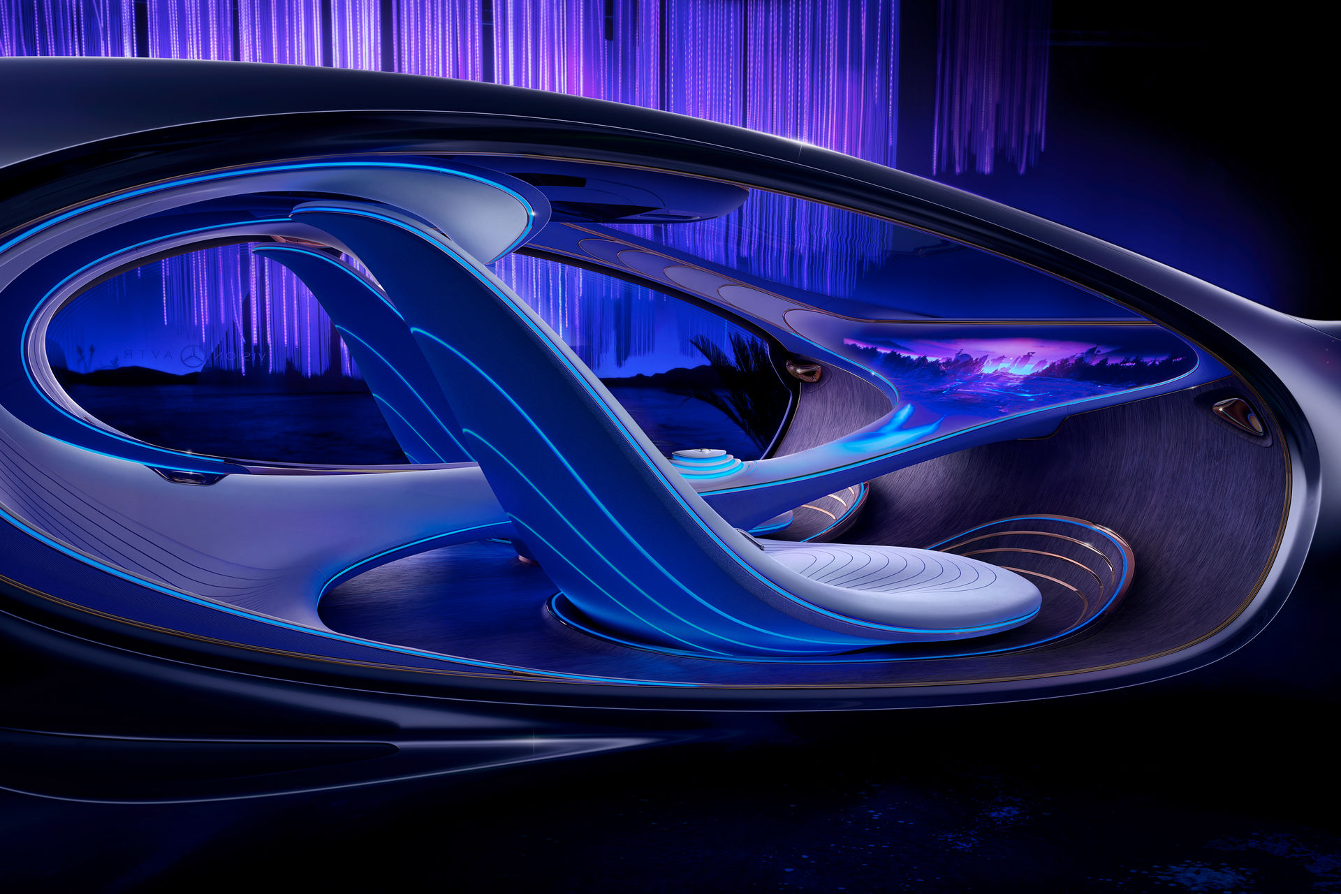 Mercedes-Benz Vision AVTR, 2020 - Interior