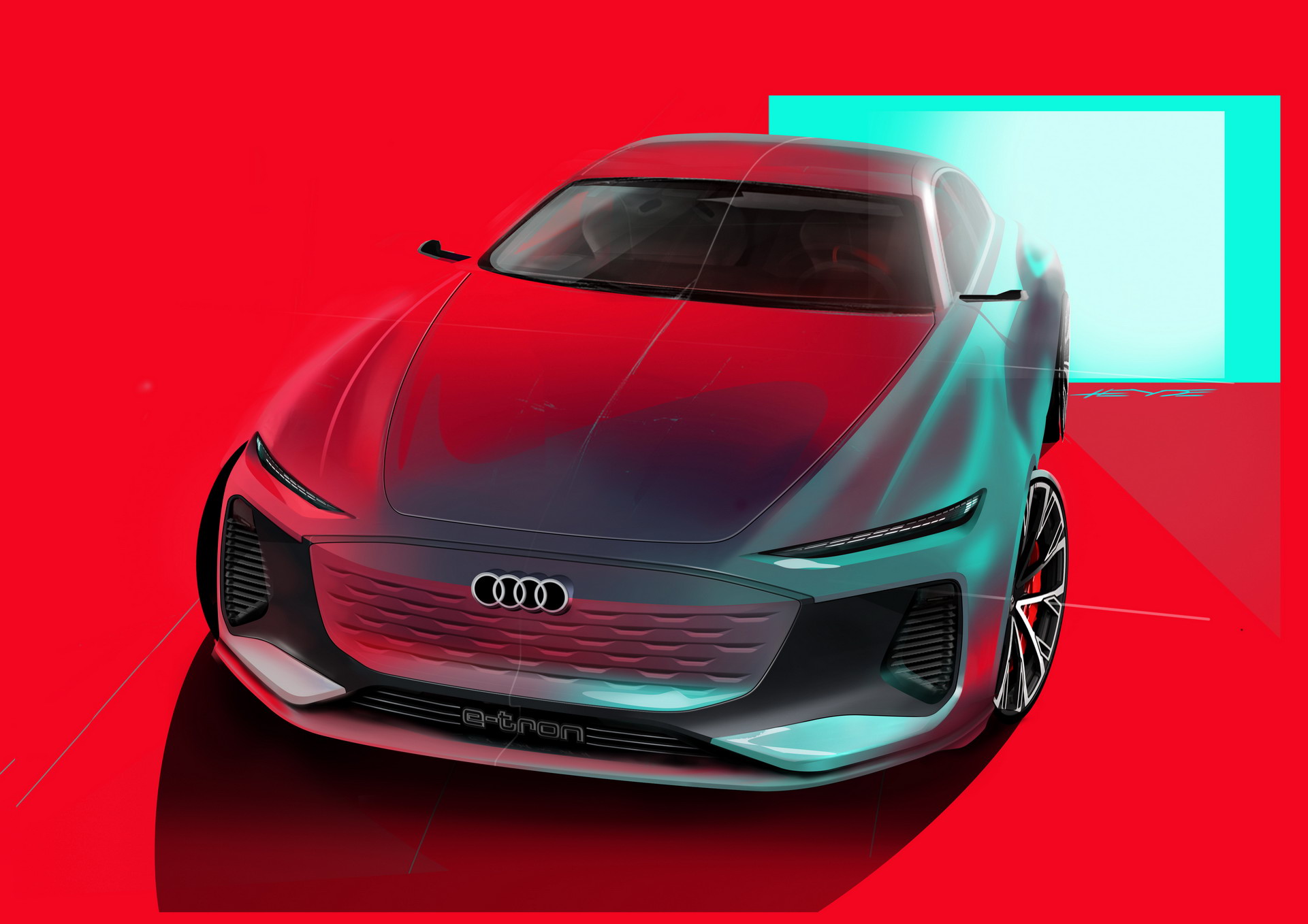 Audi A6 e-tron Concept, 2021