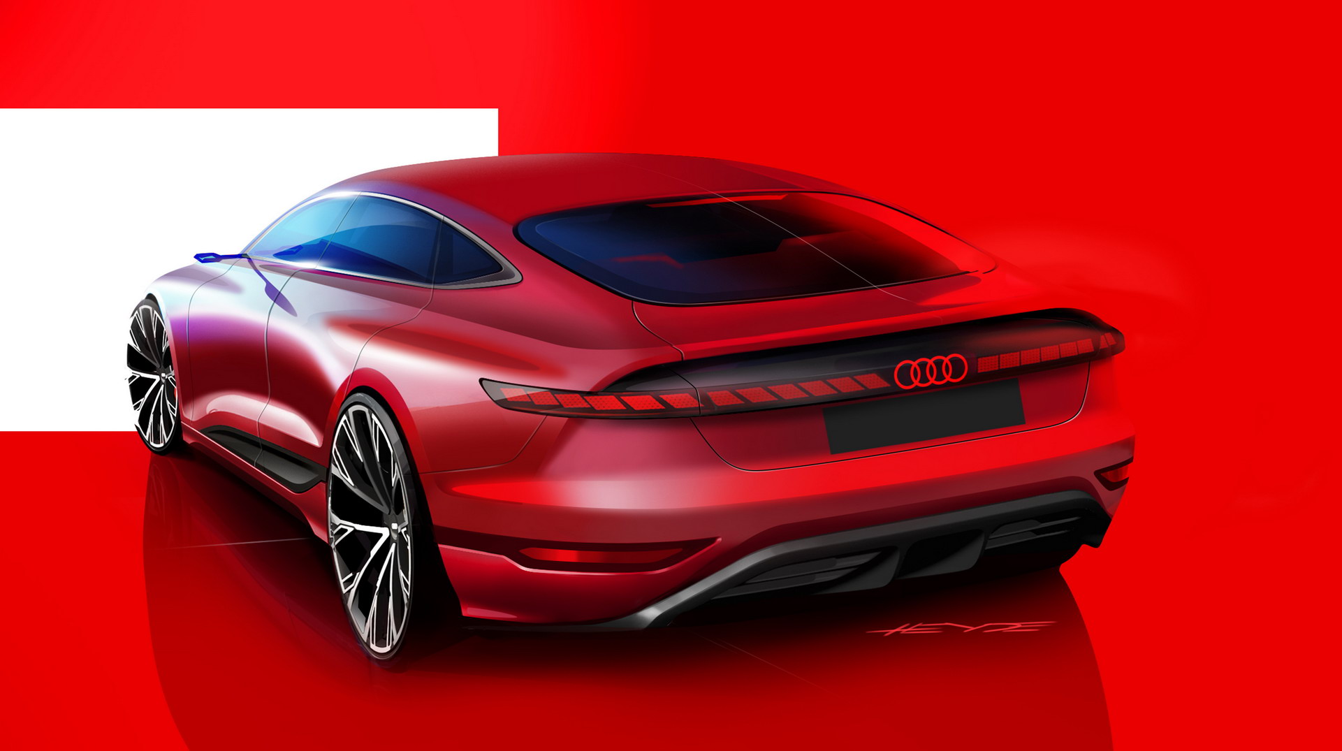 Audi A6 e-tron Concept, 2021